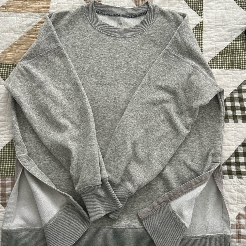 Gray Crewneck Sweatshirt